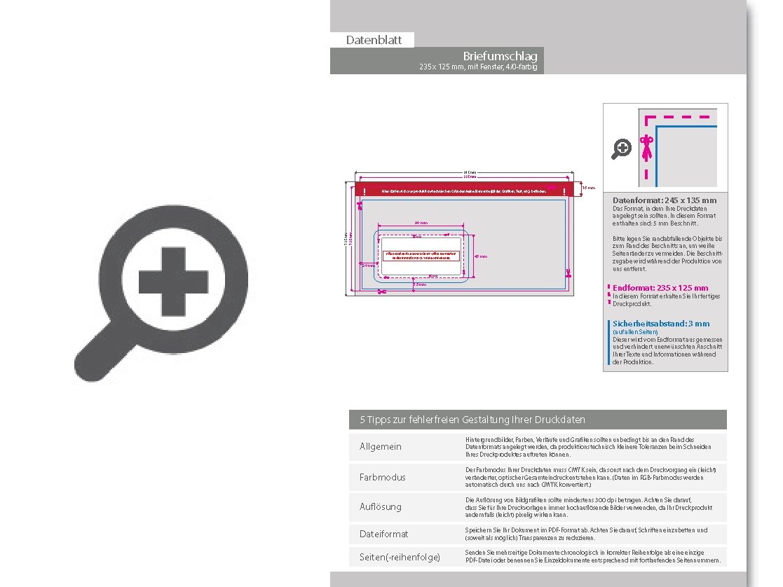 Product Bild briefumschlag_din_lang_kompakt_quer__haftklebend_mit_fenster__einseitig_4_0_farbig_bedruckt