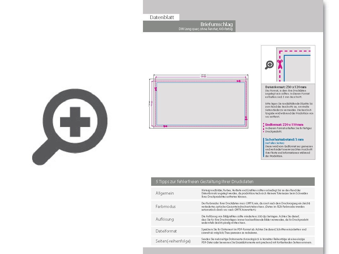 Product Bild briefumschlag_din_lang_quer__haftklebend_ohne_fenster__einseitig_4_0_farbig_bedruckt