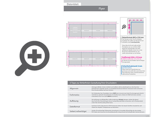 Product Bild faltblatt__gefalzt_auf_quadrat_21_0_cm_x_21_0_cm__vertikaler_3-bruch_fensterfalz__8-seitig
