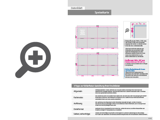 Product Bild speisekarte__gefalzt_auf_14_0_cm_x_29_7_cm__8-seiter_(zickzackfalz)